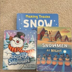 Children's Snowman Book Set